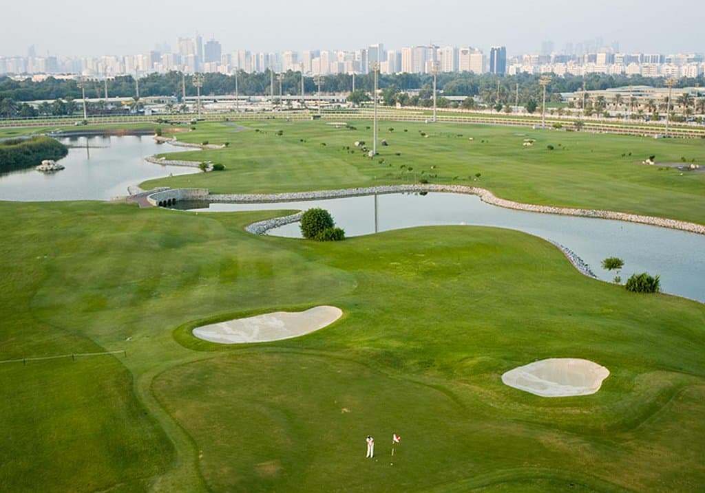 Golfen in Abu Dhabi City