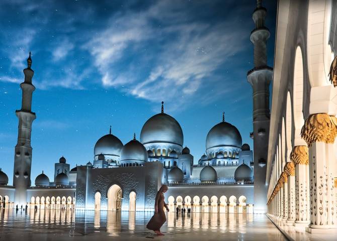 Moschee in Abu Dhabi