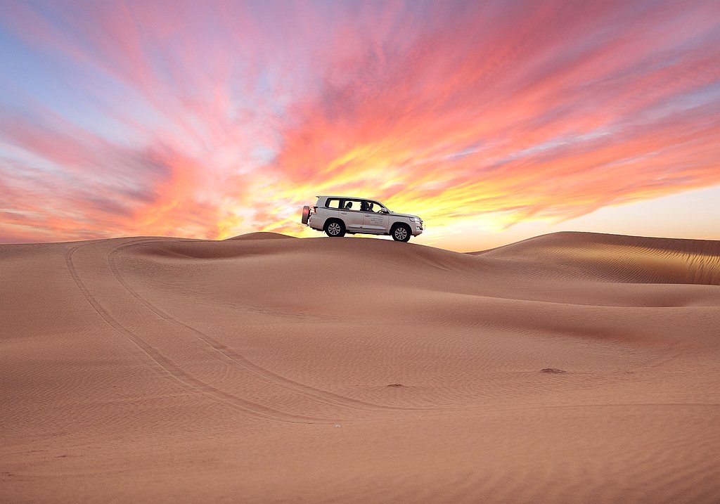 4x4 Abu Dhabi in der Rub Al Khali Wüste 