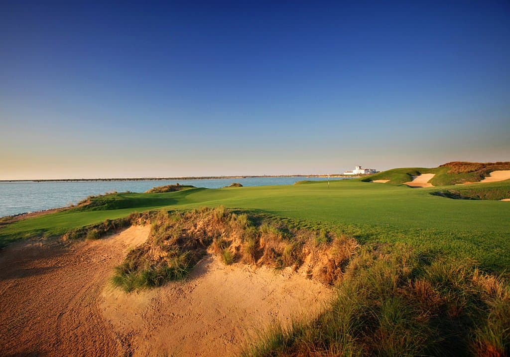 Golfplatz auf Yas Island Abu Dhabi