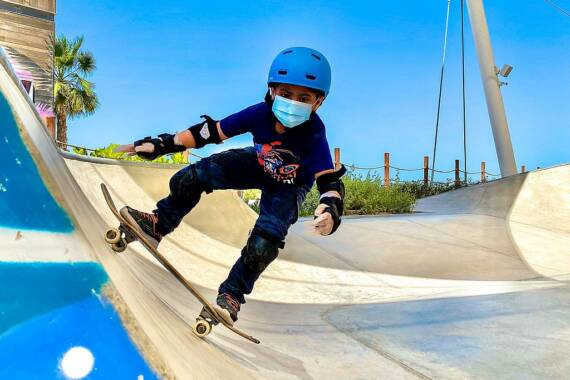 Kids Skating Abu Dhabi