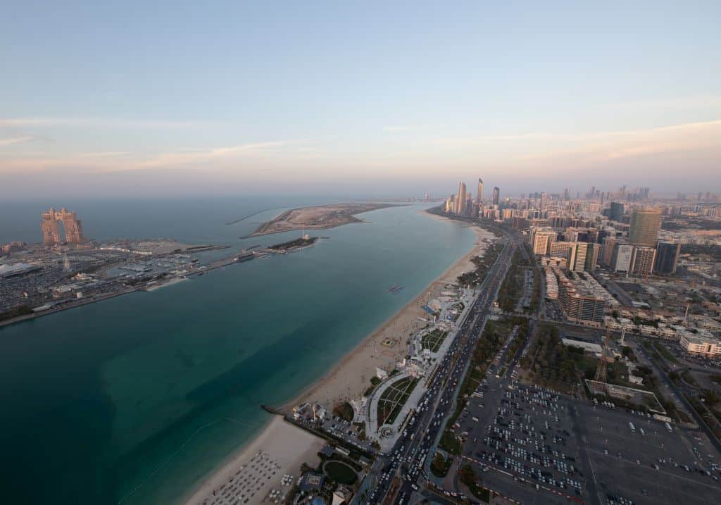 Stranpromenade Abu Dhabi