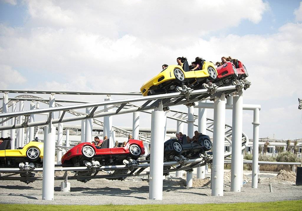 Ferrari World Abu Dhabi Achterbahn