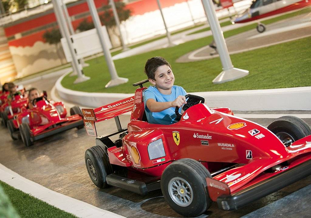Ferrari World Abu Dhabi Gokart