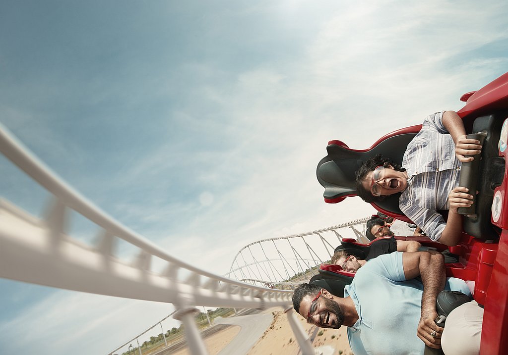 Ferrari World Abu Dhabi Achterbahn