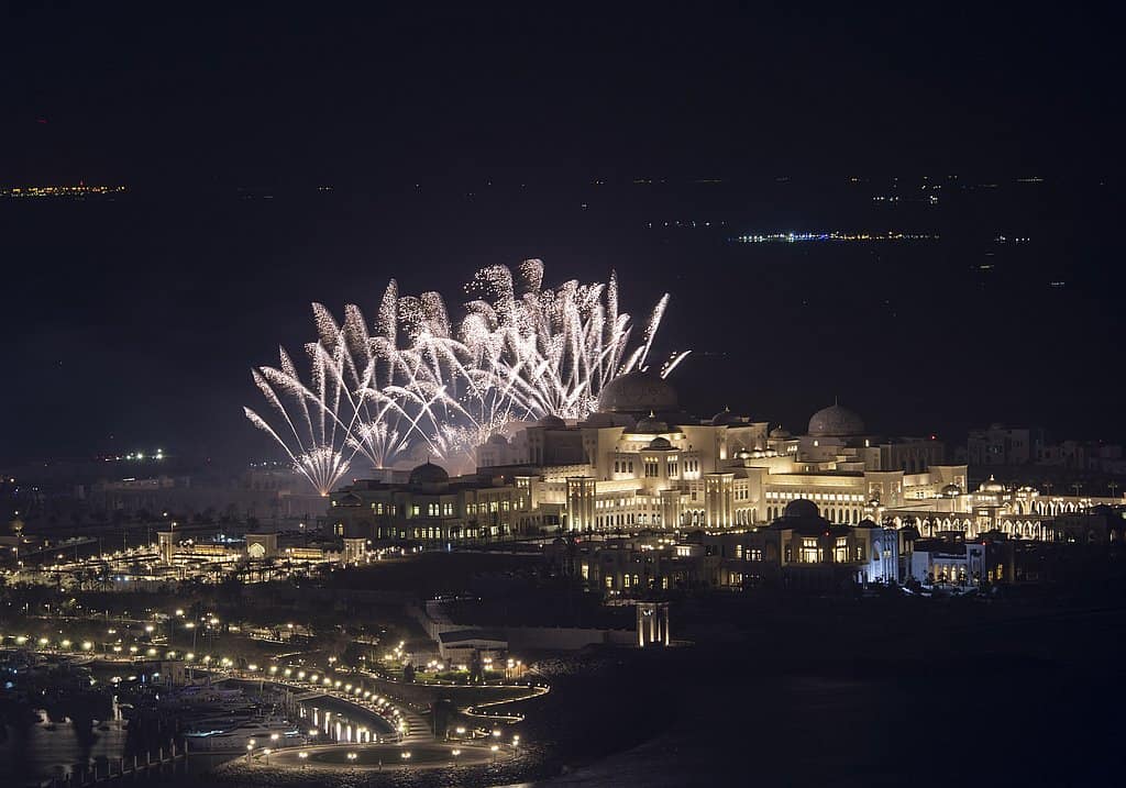 Qasr Al Watan Feuerwerk