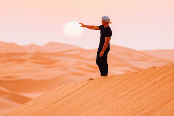 Das „Leere Viertel“: Die Rub Al Khali Wüste in Abu Dhabi