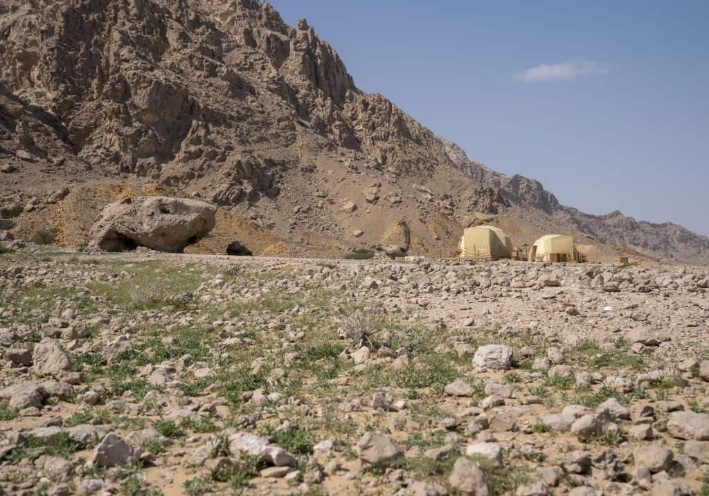 Jebel Hafit Desert Park Al Ain archäologische Siedlung