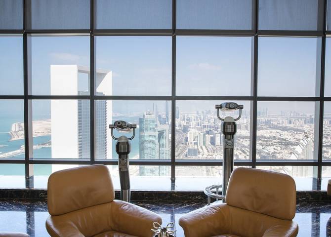 Jumeirah at Etihad Towers - Observation Deck at 300 - City View