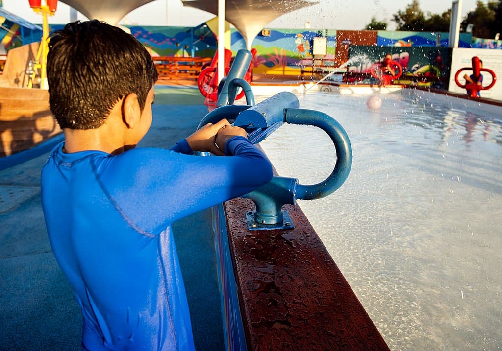 WAsserspielplatz Abu Dhabi