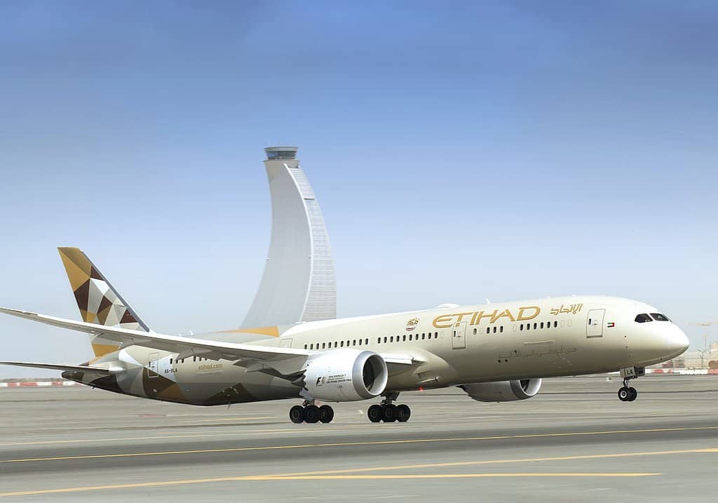 Etihad Abu Dhabi EInreise