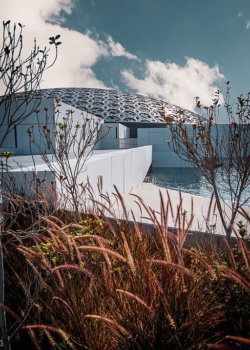 Exterior Louvre AUH