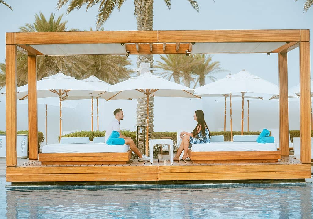 Beach Club am Saadiyat Strand