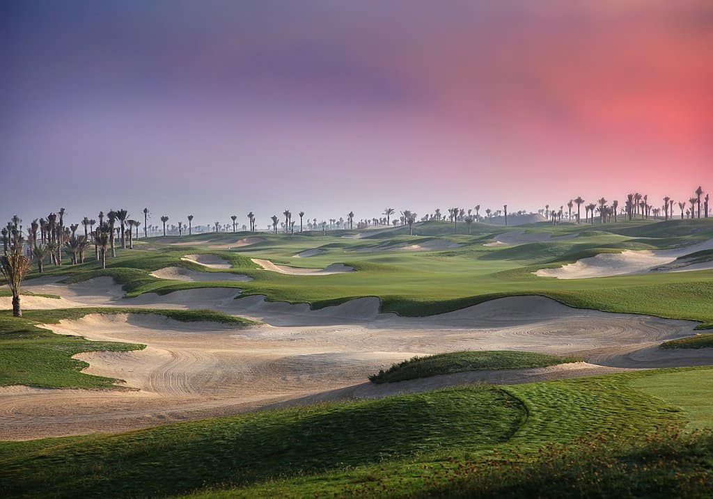 Golfplatz Saadiyat Island