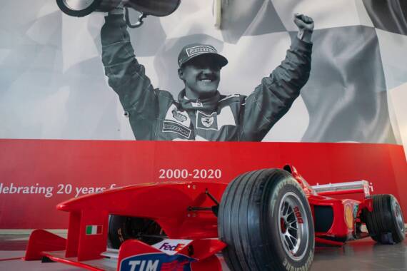 Schumacher Rennauto 2000