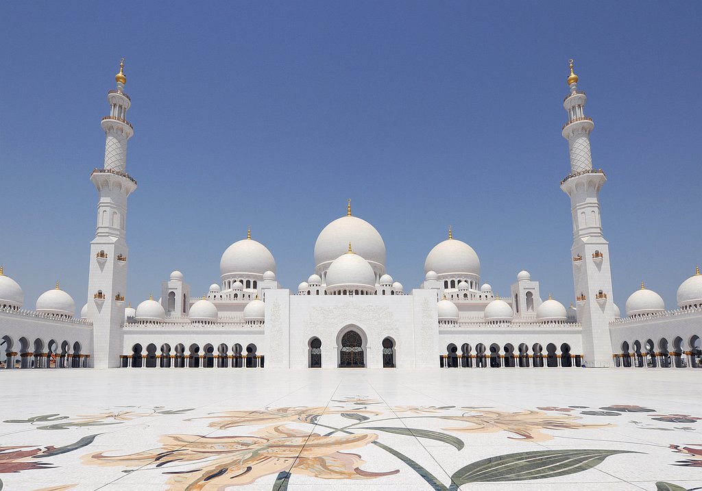 Sheikh Zayed Moschee Abu Dhabi De