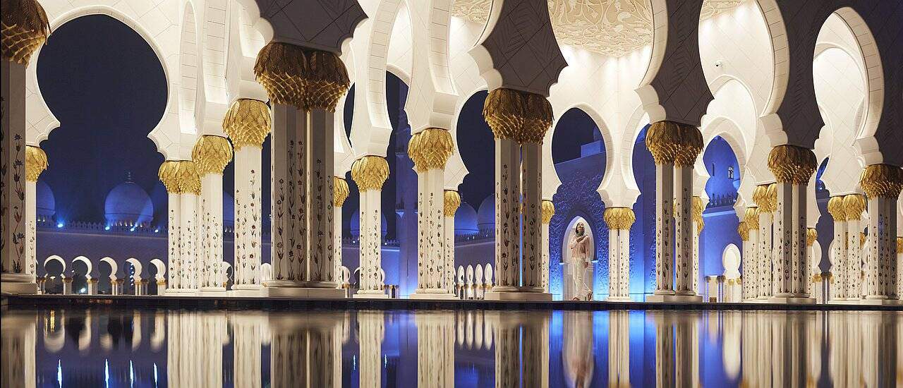 Sheikh Zayed Moschee Abu Dhabi
