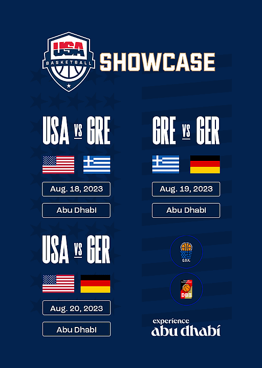 USA Basketball Showcase Abu Dhabi AbuDhabi.de