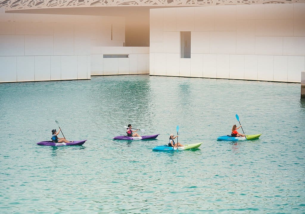 Kajaktour Louvre Abu Dhabi