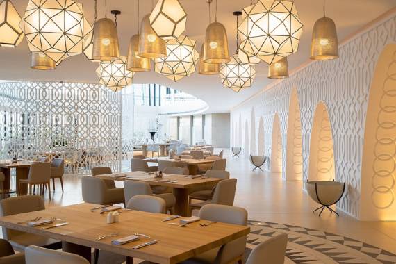 Restaurant Frühstück Abu Dhabi