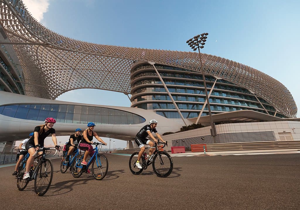 Fahrradfahren Abu Dhabi