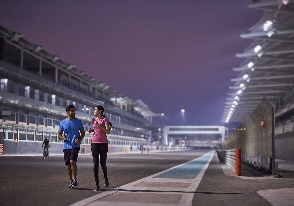 Yas Marina Circuit Joggen